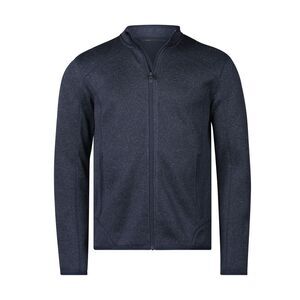 Tee Jays Mens Outdoor Fleece Jacket / Navy Melange